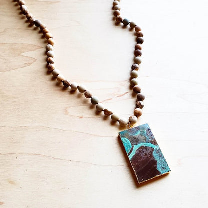 Seaside Jasper - Necklace