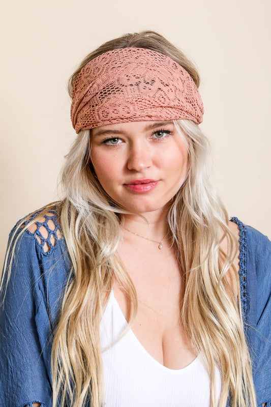 Boho Lace - Headwrap