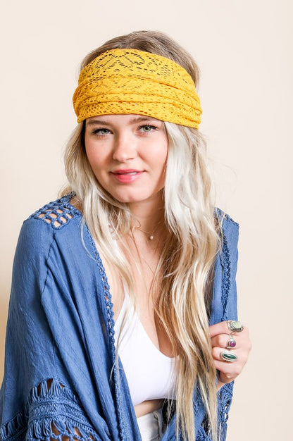 Boho Lace - Headwrap