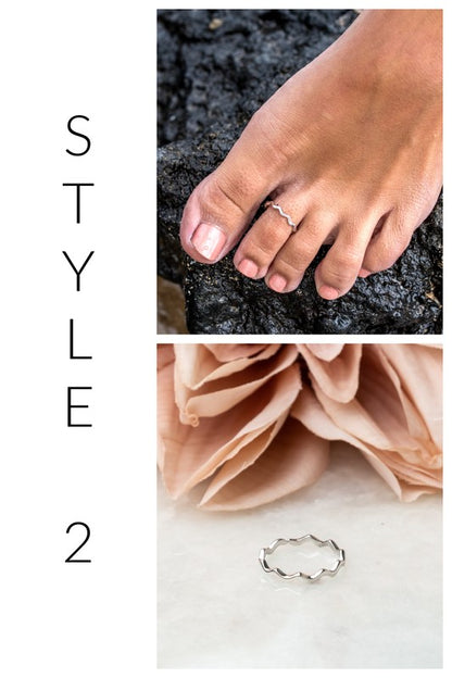 Sterling Seas - Toe Rings