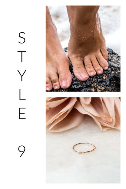 Sterling Seas - Toe Rings