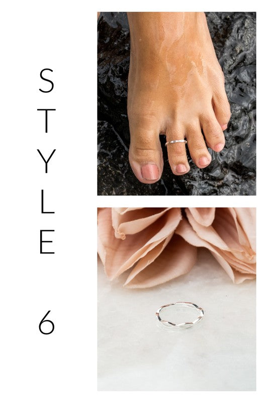 Sterling Seas - Toe Rings