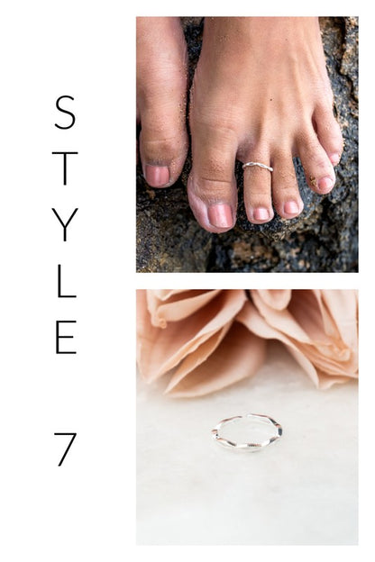 Sterling Seas - Toe Rings