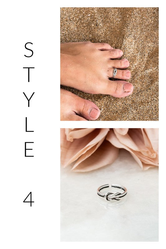 Sterling Seas - Toe Rings