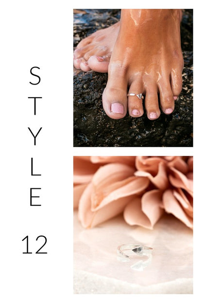 Sterling Seas - Toe Rings