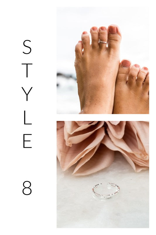 Sterling Seas - Toe Rings