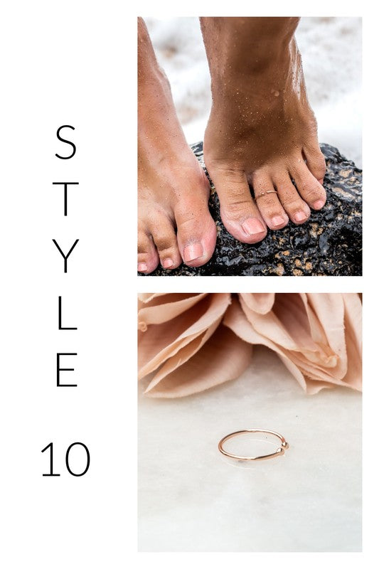 Sterling Seas - Toe Rings