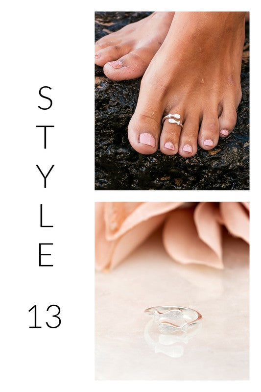 Sterling Seas - Toe Rings