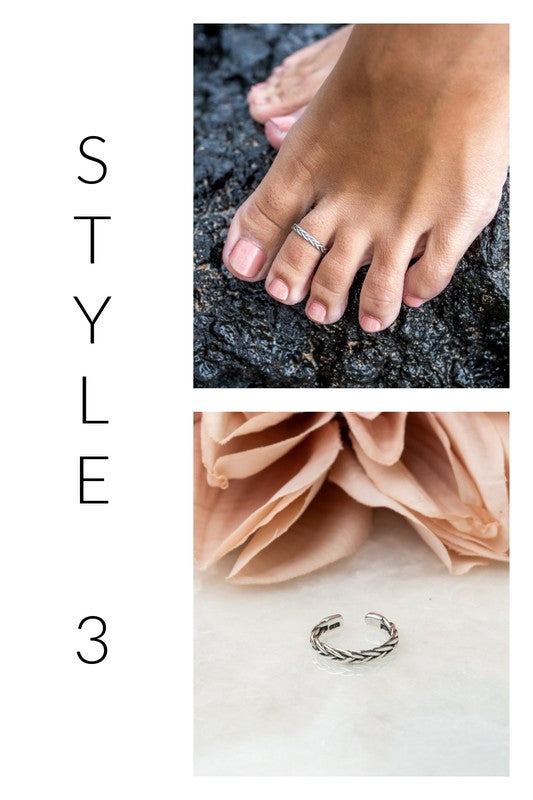 Sterling Seas - Toe Rings