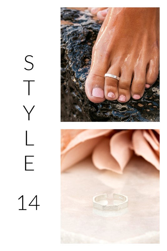 Sterling Seas - Toe Rings