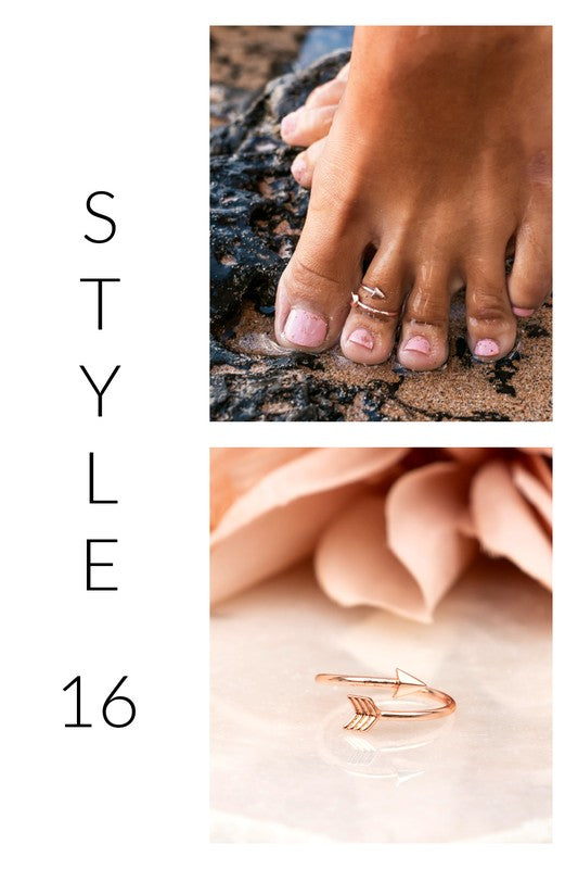 Sterling Seas - Toe Rings