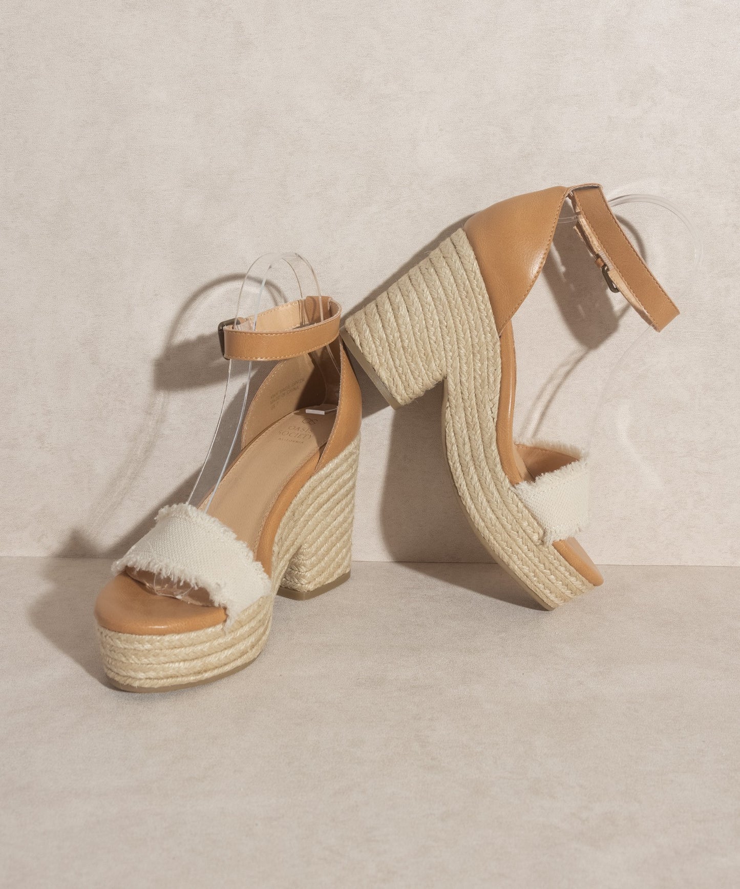 The Riley - Espadrille Platform Sandal