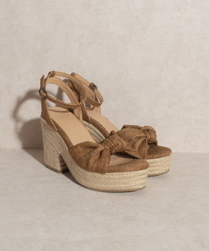 The Mackenzie - Espadrille Wedge Sandal