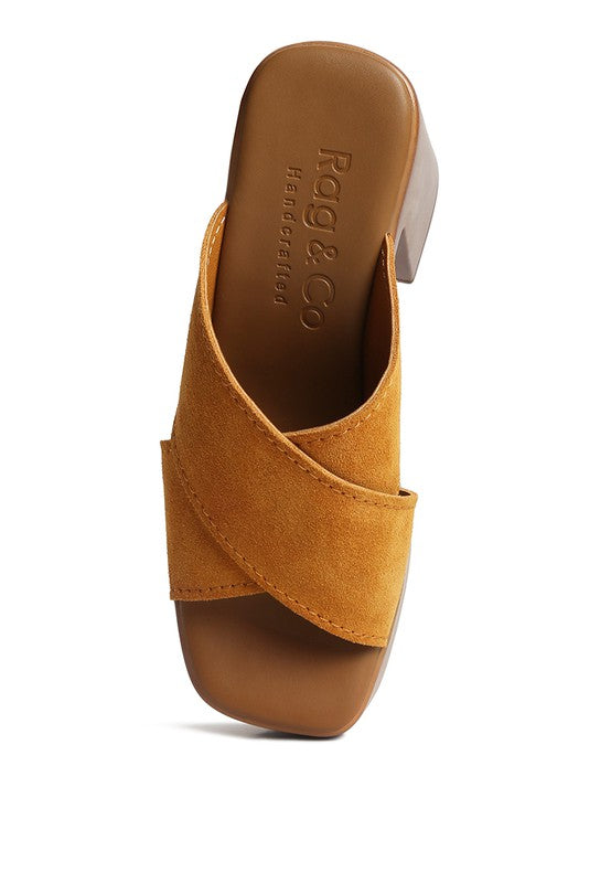 Suede Summers - Platform Sandals