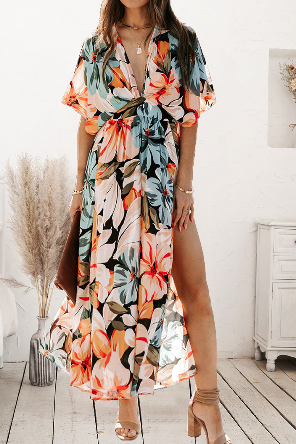 Tropics Vibe -  Midi Dress