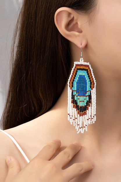 Aqua Sunset -  Earrings