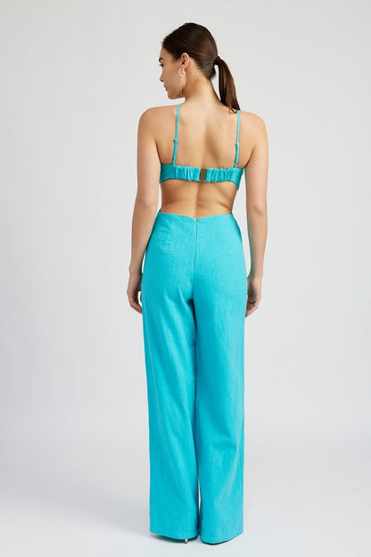 Turquoise Tides - Jumpsuit