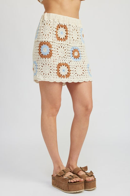 Sunbeam Crochet - Mini Skirt