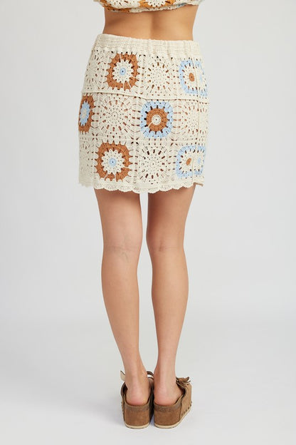 Sunbeam Crochet - Mini Skirt