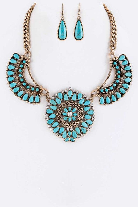 Turquoise Treasure - Necklace Set