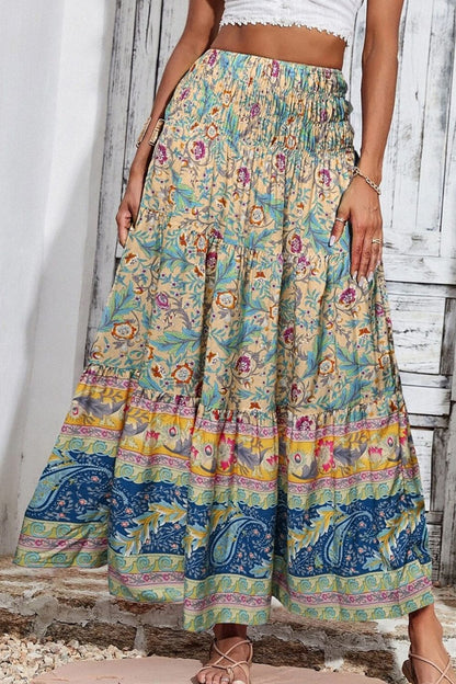 Gypsy Vibes -Maxi Skirt