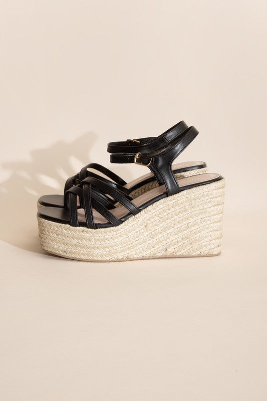 Tropical Nights - Wedge Heels