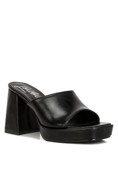 Bayside Oasis - Chunky Heel