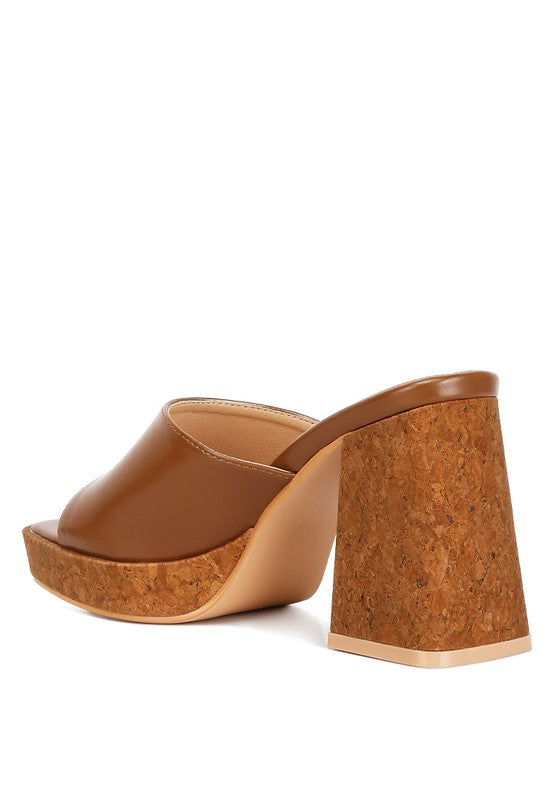 Bayside Oasis - Chunky Heel