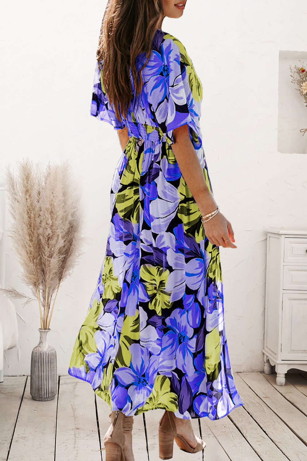 Tropics Vibe -  Midi Dress