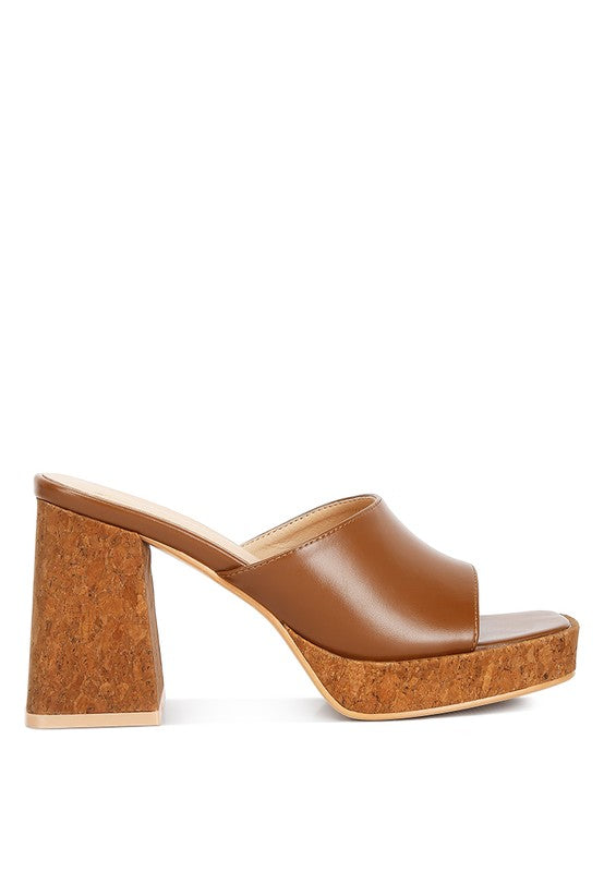 Bayside Oasis - Chunky Heel