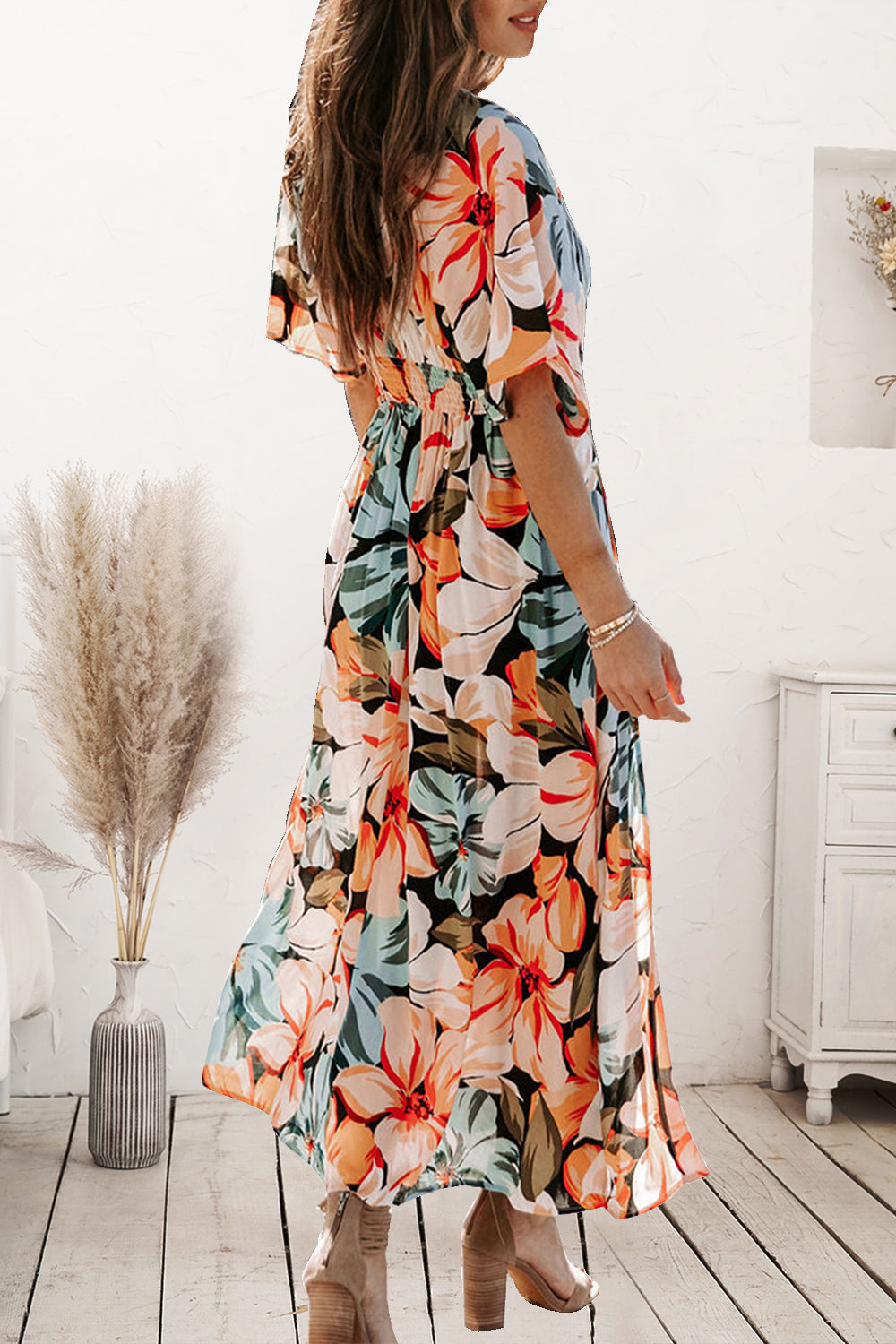 Tropics Vibe -  Midi Dress