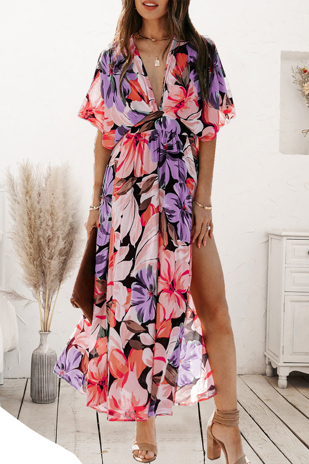 Tropics Vibe -  Midi Dress