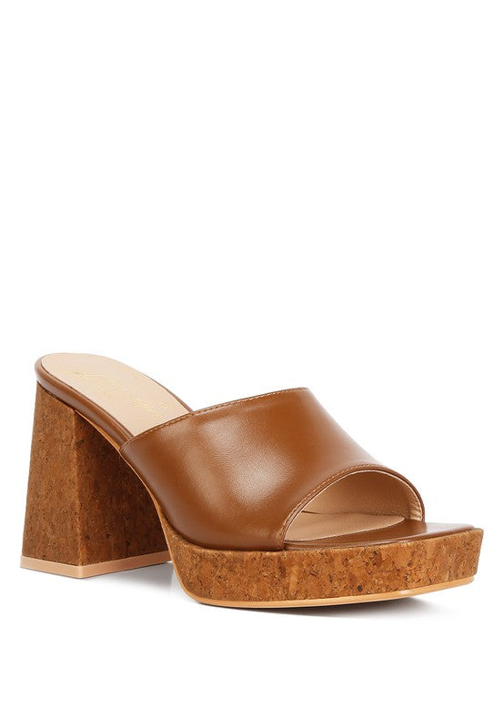 Bayside Oasis - Chunky Heel