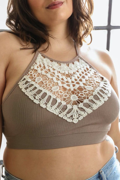 Crochet All Day - Plus Size Bralette