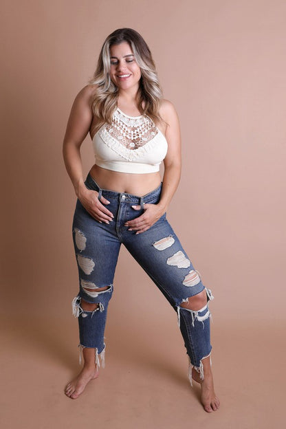 Crochet All Day - Plus Size Bralette