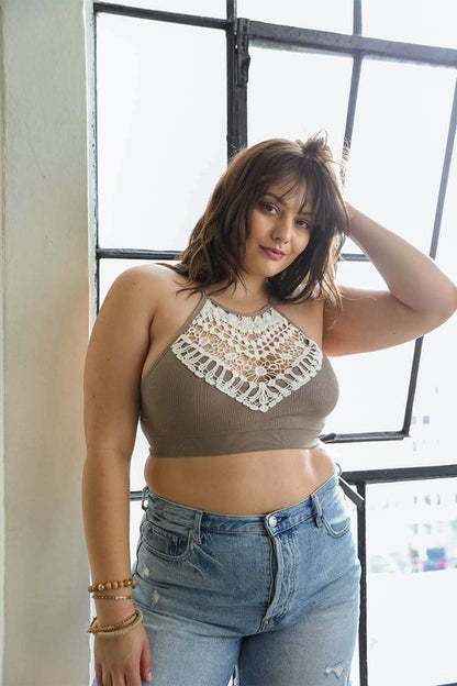 Crochet All Day - Plus Size Bralette