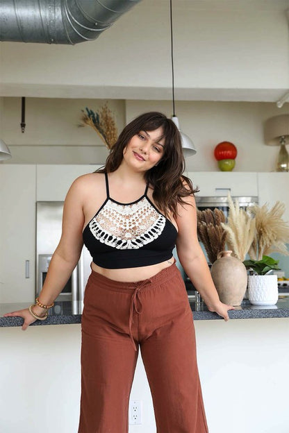 Crochet All Day - Plus Size Bralette