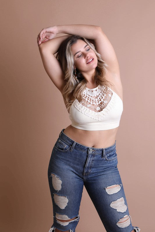 Crochet All Day - Plus Size Bralette