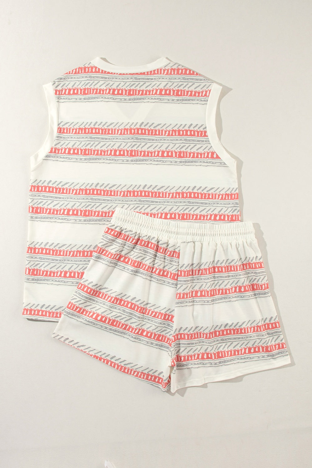 Coastal Cutie -  Drawstring Shorts Set