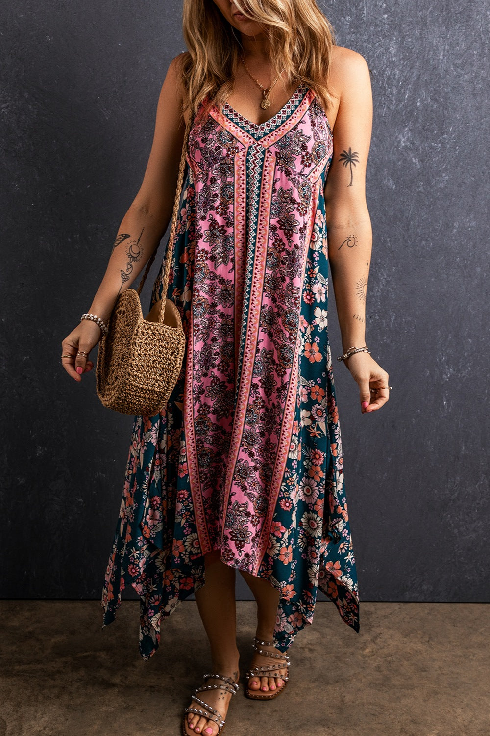 Island Dreams - Midi Cami Dress