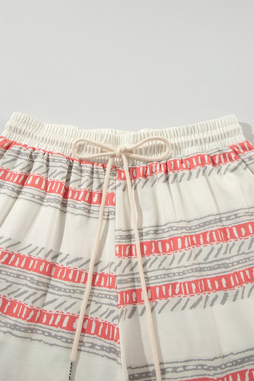 Coastal Cutie -  Drawstring Shorts Set