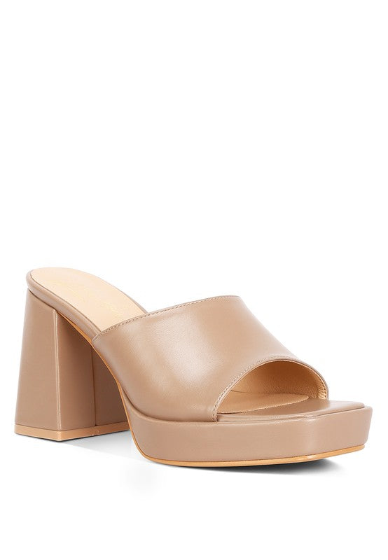 Bayside Oasis - Chunky Heel