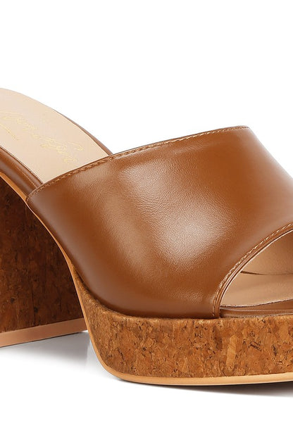 Bayside Oasis - Chunky Heel