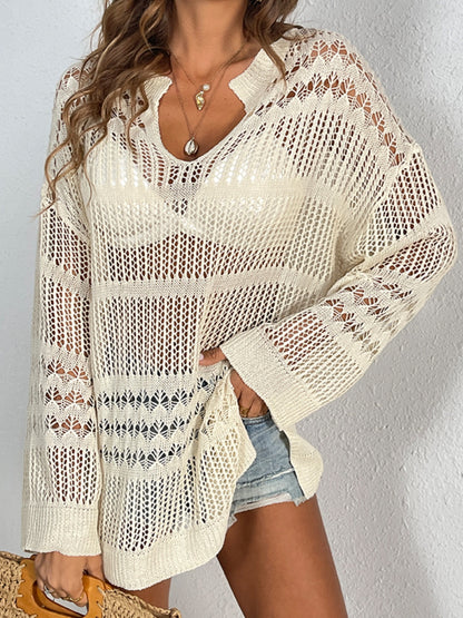 Cabana Bay - Long Sleeve Cover-Up