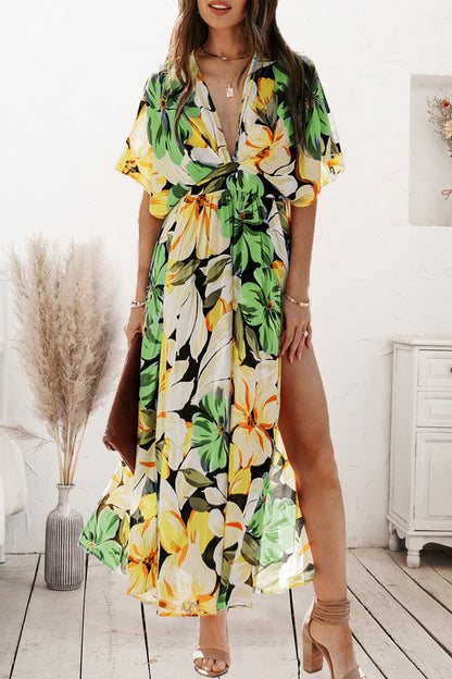 Tropics Vibe -  Midi Dress