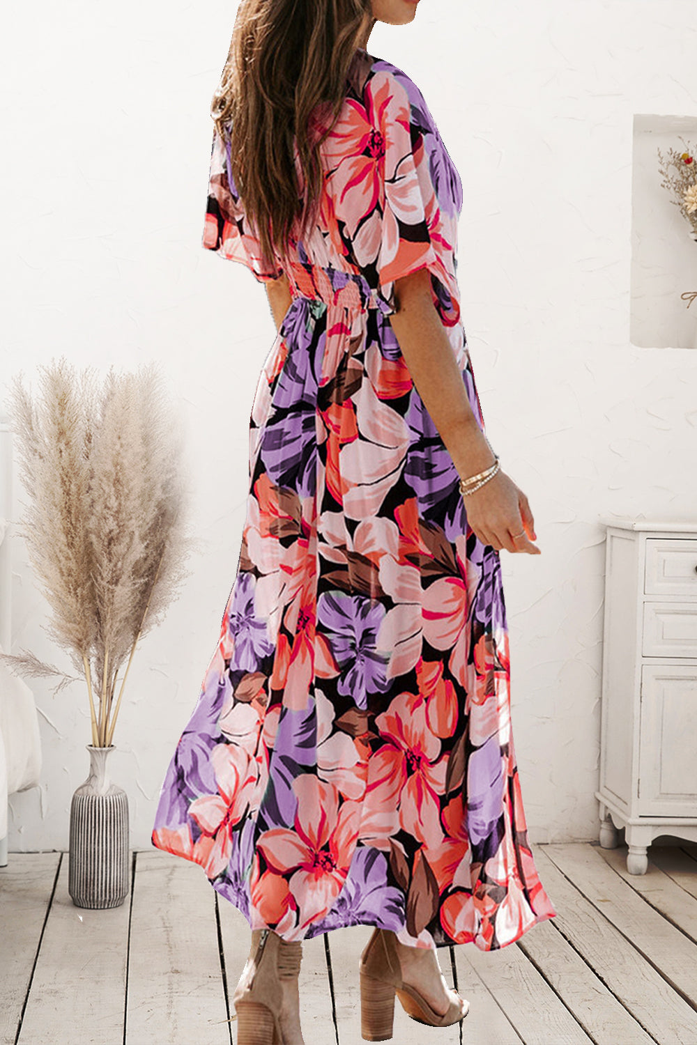 Tropics Vibe -  Midi Dress