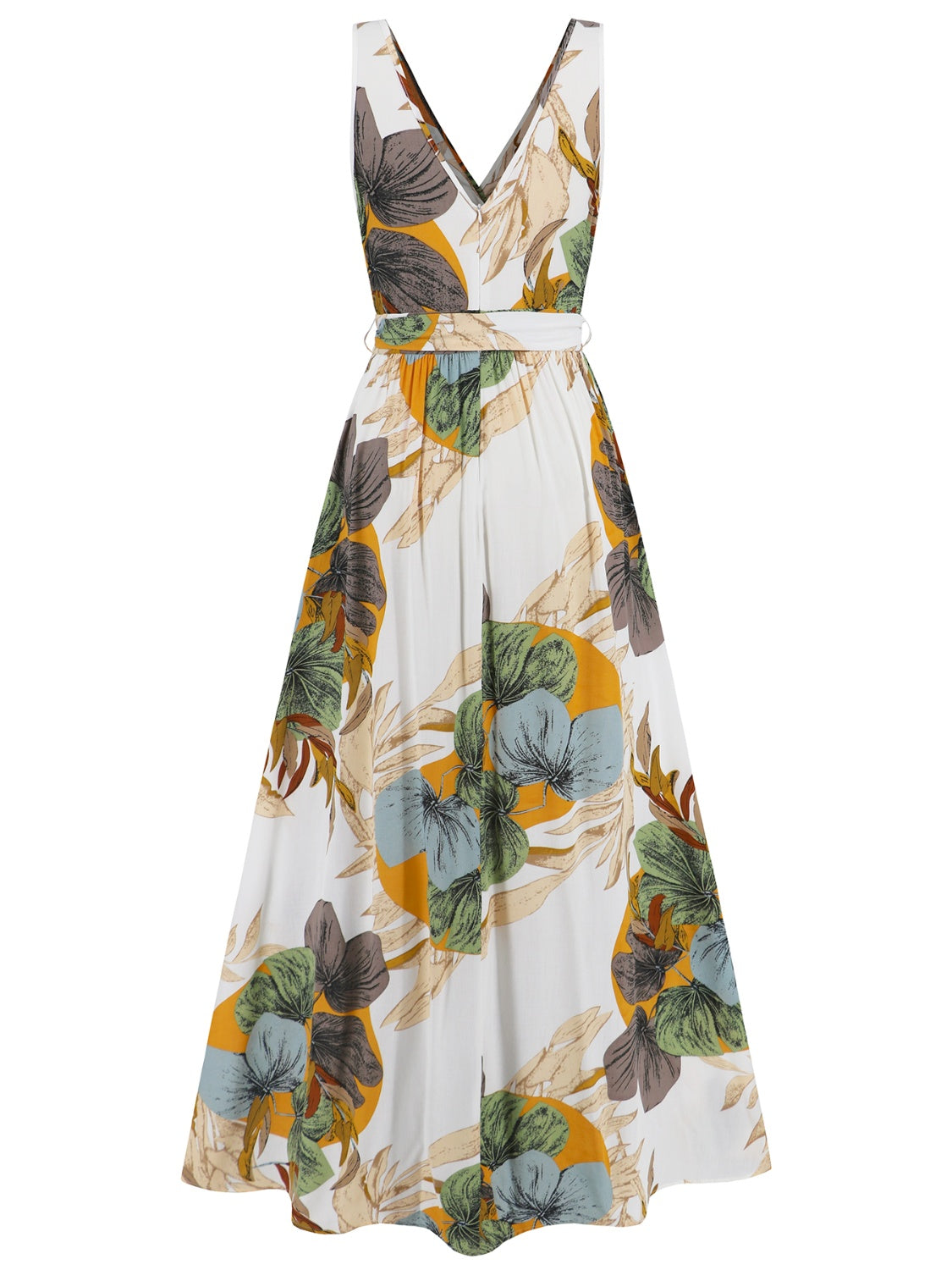 Tropics Vibe -  Surplice Dress