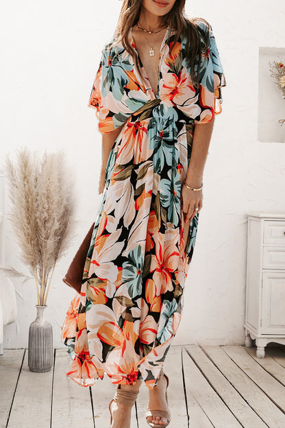 Tropics Vibe -  Midi Dress