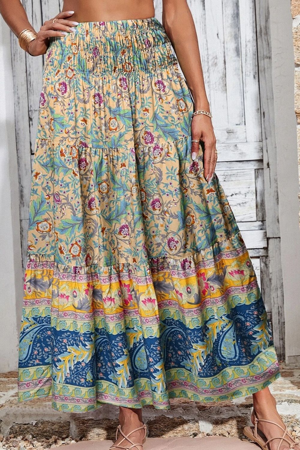 Gypsy Vibes -Maxi Skirt