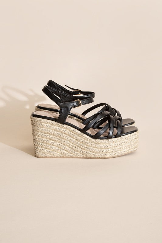 Tropical Nights - Wedge Heels